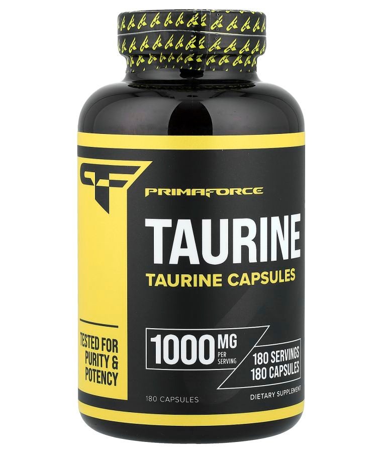 Primaforce Taurine 1000 mg 180 Capsules
