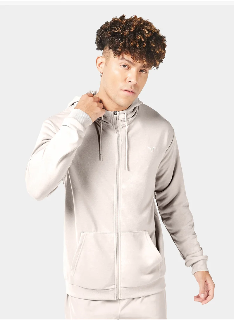 SQUATWOLF Essential Zip Up Hoodie