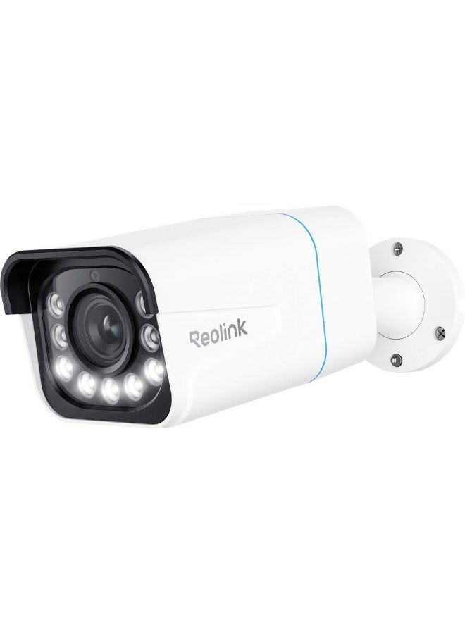 ريولينك كاميرا CCTV ذكية P430 بدقة 4K مع PoE – 8MP Ultra HD مع زوم بصري 5×، رؤية ليلية ملونة، كشف AI للأشخاص/المركبات/الحيوانات، صوت ثنائي الاتجاه وإضاءة خارجية للأمان - Image 1