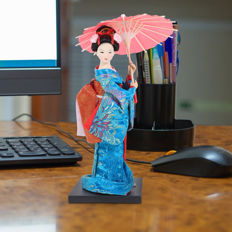 Japanese Kimono Oriental Maiko Decorative Restaurant Doll Figurine Desktop Decoration - Image 3
