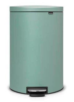 Soft Closing Pedal Bin FlatBack 40 litre with Plastic Inner Bucket