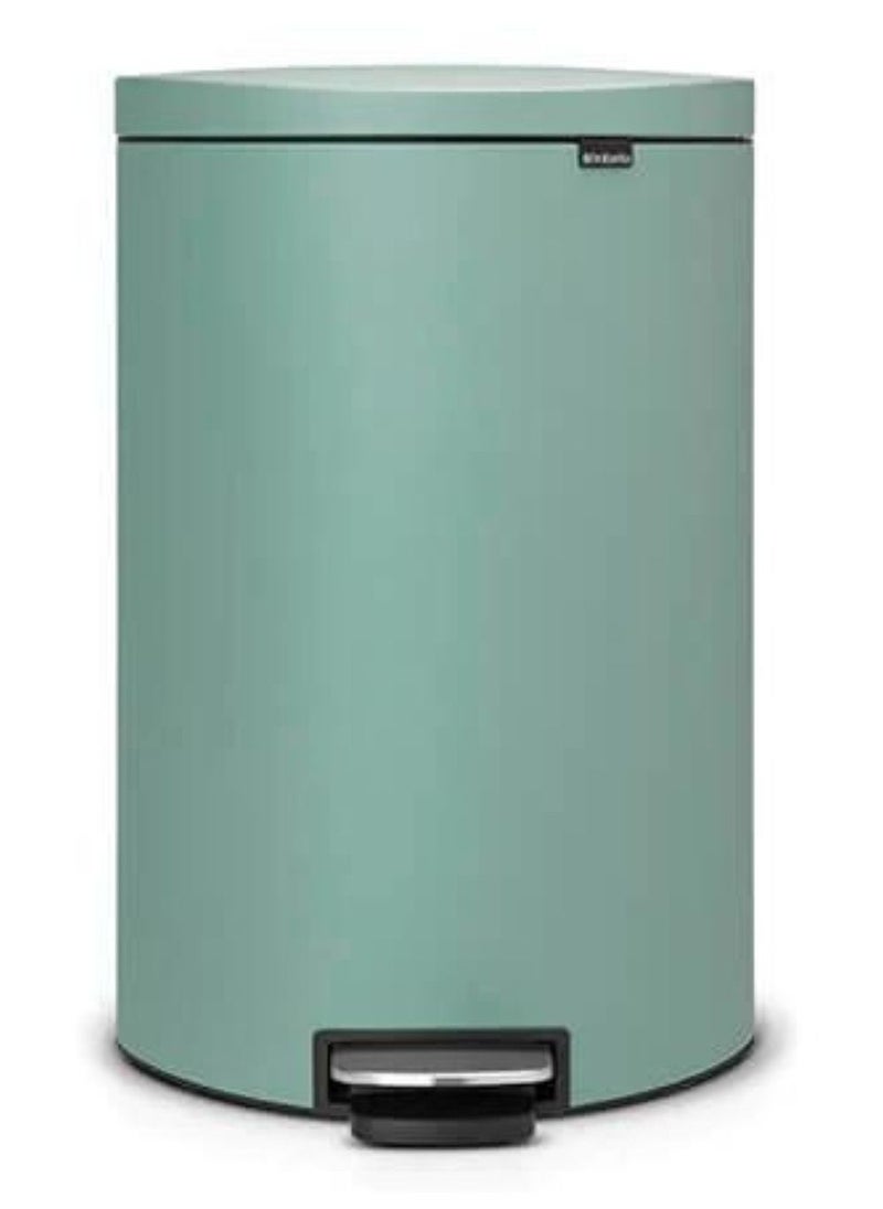 brabantia - Soft Closing Pedal Bin FlatBack 40 litre with Plastic Inner Bucket - Image 1