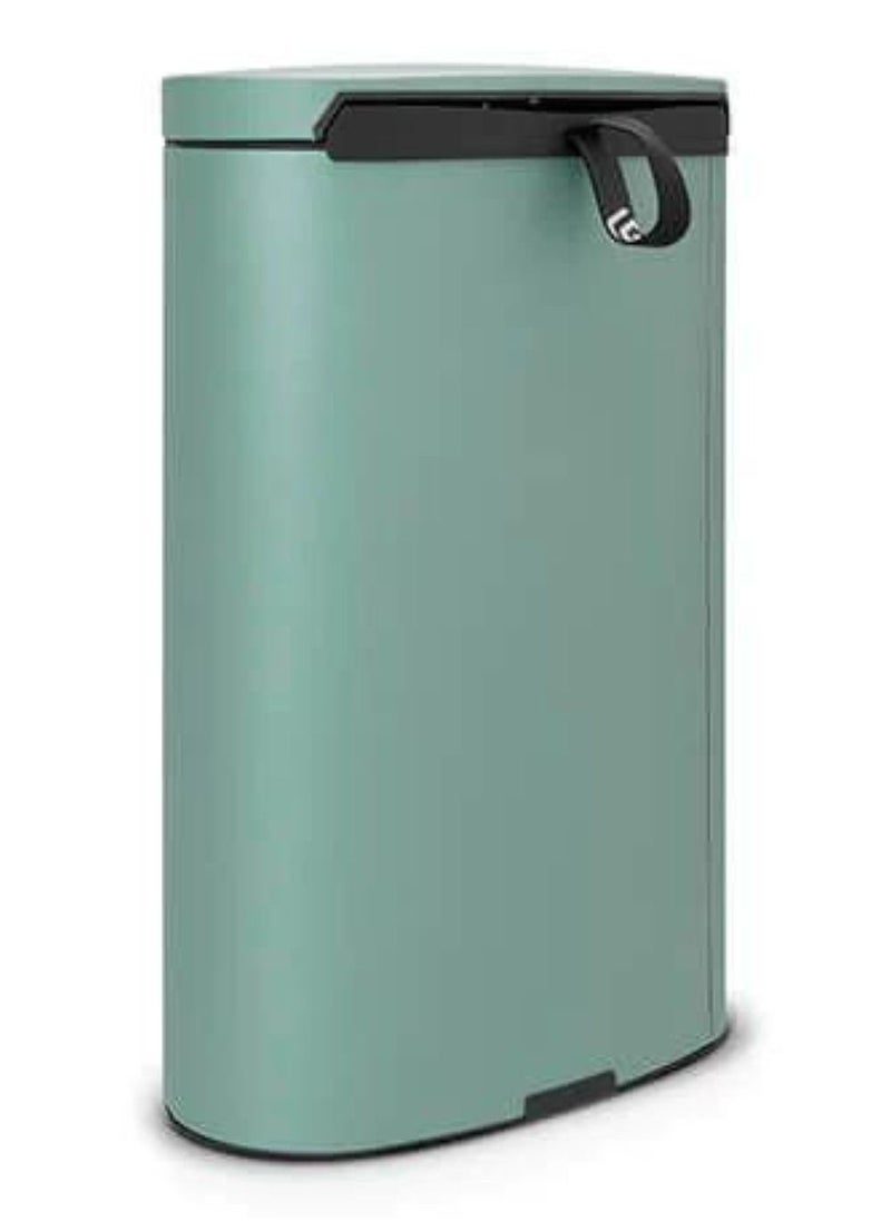 brabantia - Soft Closing Pedal Bin FlatBack 40 litre with Plastic Inner Bucket - Image 1