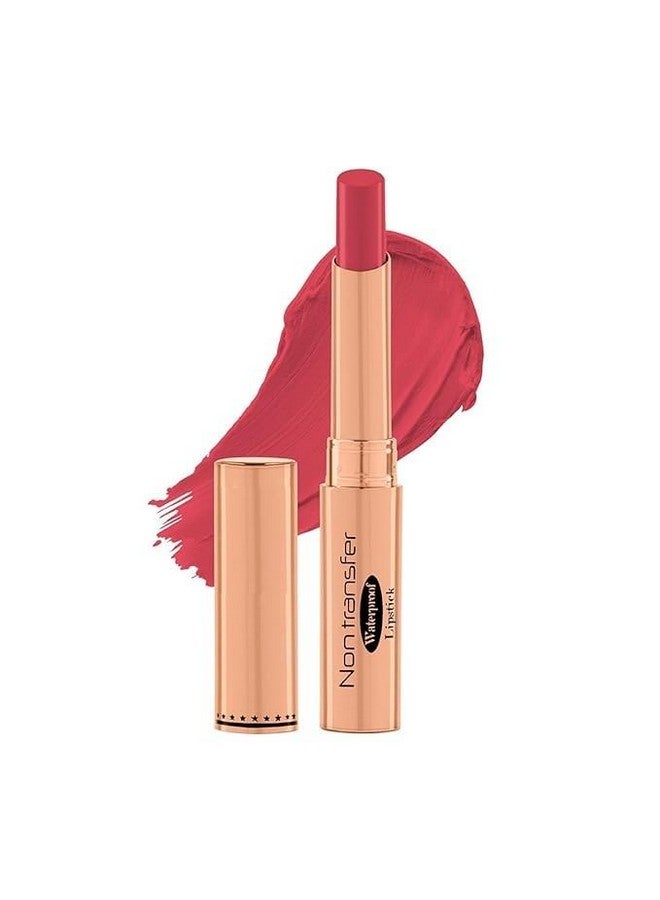 lele ABSOLUTE LIPS Non Transfer Waterproof Lipstick, Long Lasting Smudge Proof Highly Pigmented Shade 05 (FIONA) - Image 1