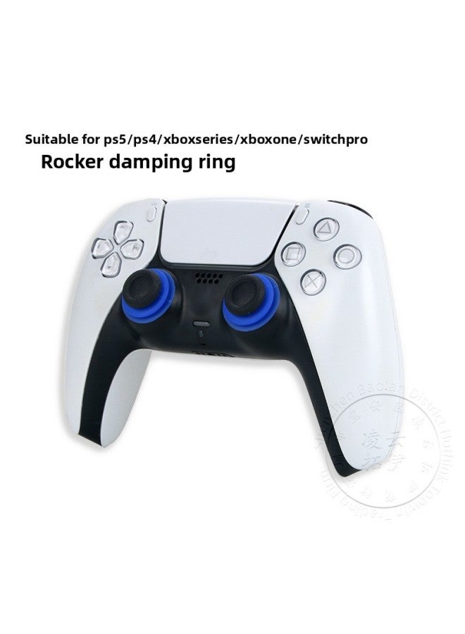 PS5 PS4 XBOX ONE Series S Handle Rocker Mushroom Head Damping Ring Desensitizing Silicone Pad Cushion-Product Color:Blue  - Image 3