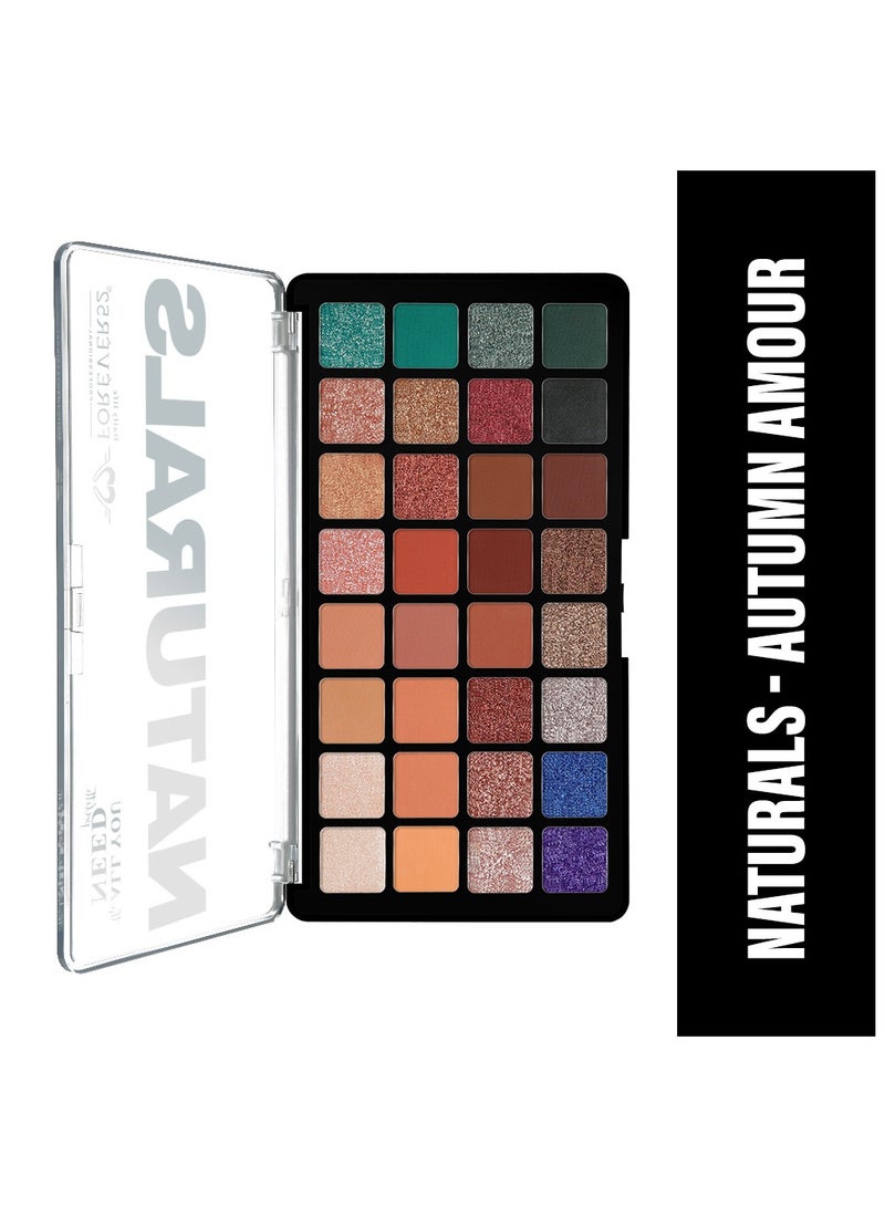 FOREVER52 Naturals 32 Color Eyeshadow Palette Autumn Amour - Image 1