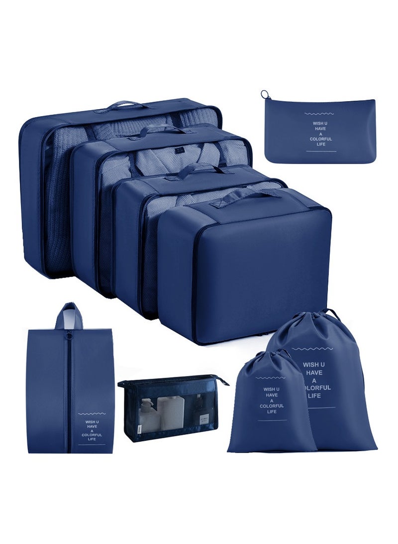 EBMINI Travel Storage Bag Nine Piece Set Business Trips  - Image 1