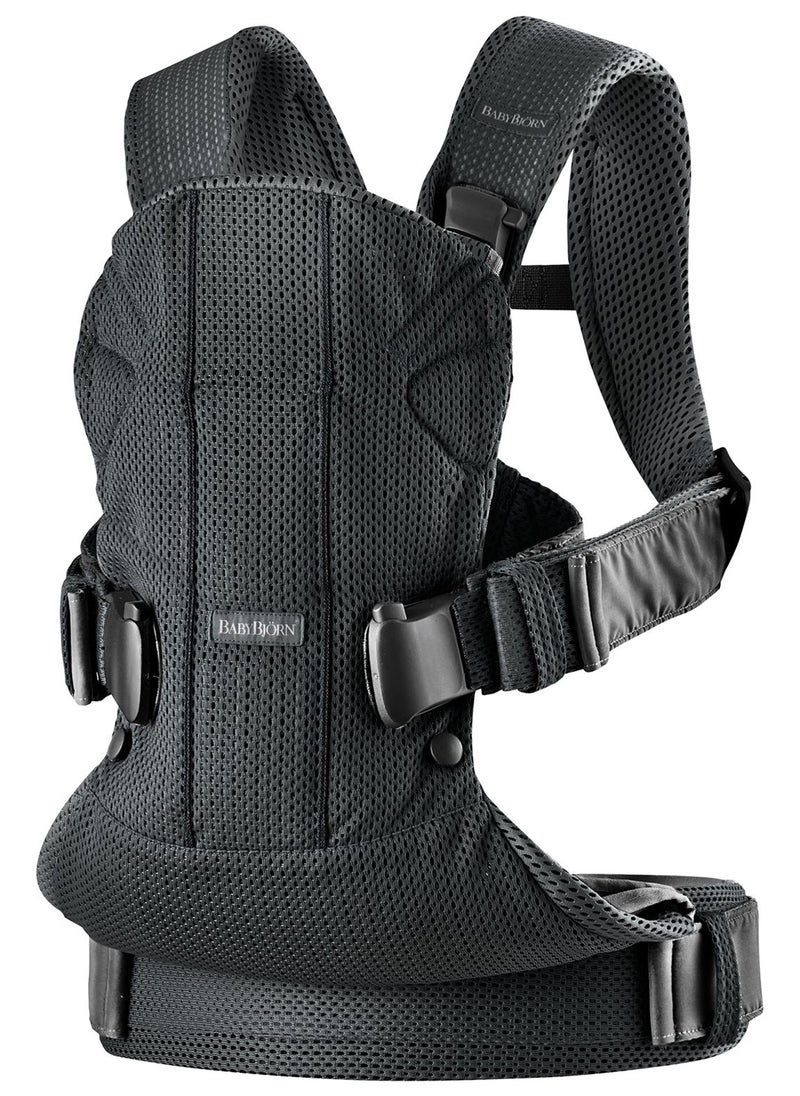 BABYBJORN Baby 3D Mesh Carrier One Air Black  - Image 2