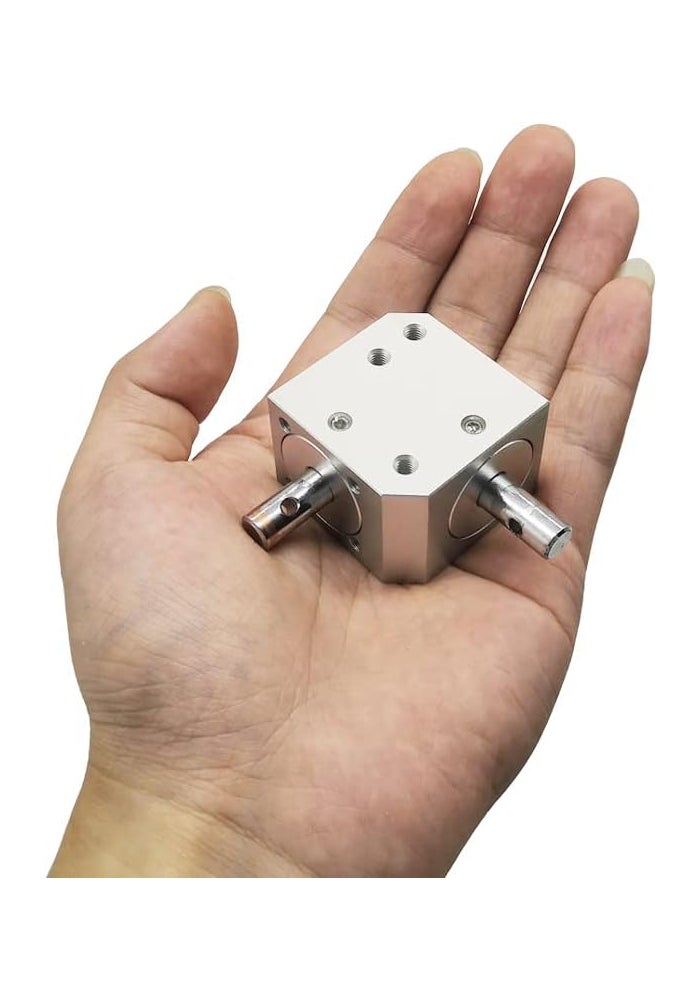 PGFUN 1:1 Right Angle Tapered Bevel Gearbox Mini with 20 Teeth and 8mm Shaft - Image 5