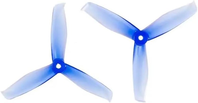 5055S 5055 5-inch 3-Blade Propeller For Professional FPV Racing Drone Propulsion System UAV Technical Alignment 6Pairs Paddle Blades(Blue)