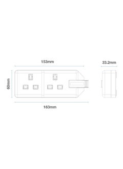 MASTERPLUG Masterplug Permaplug Socket Trailing Socket,Without Cable,White  - Image 5