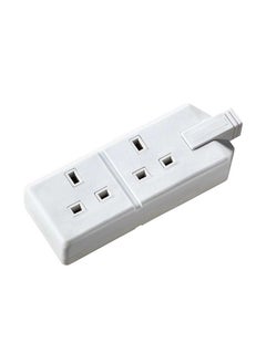 MASTERPLUG Masterplug Permaplug Socket Trailing Socket,Without Cable,White  - Image 1