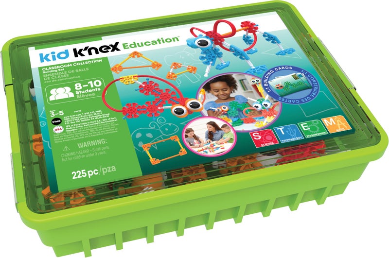 Basic Fun K'NEX Kid Education Classroom Collection Building Set - Image 1