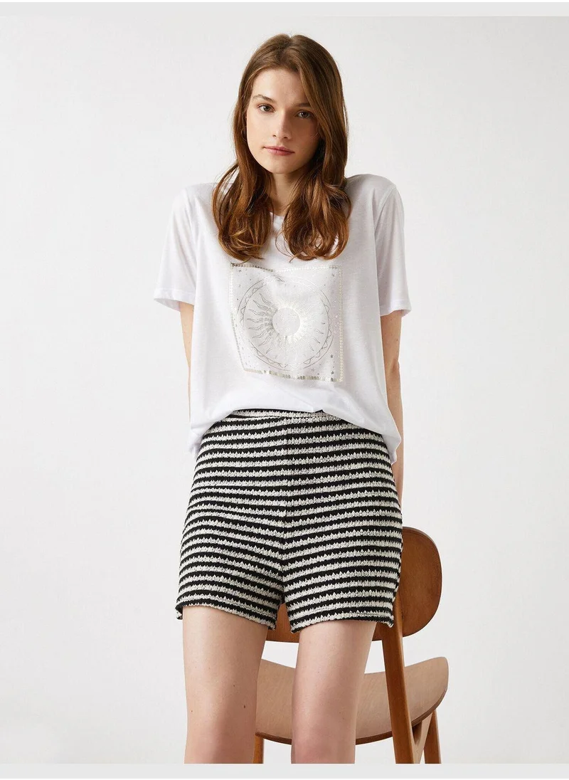 كوتون Printed T-Shirt Cotton