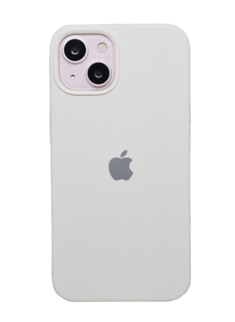 iPhone 15 Plus Case Cover Liquid Gel Silicone Rubber Soft Silky Touch Anti Scratch Shockproof Protective Cover 6.7 Inch