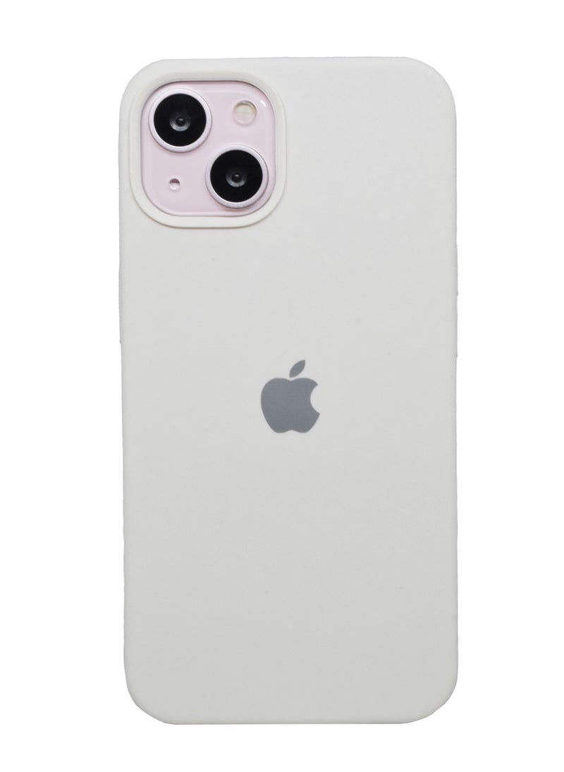 iPhone 15 Plus Case Cover Liquid Gel Silicone Rubber Soft Silky Touch Anti Scratch Shockproof Protective Cover 6.7 Inch