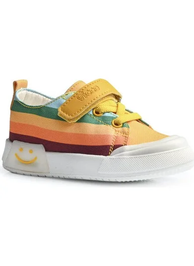 فيكو 925,B23Y,243 Baby Linen Lighted Shoes Yellow