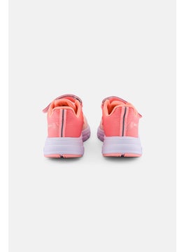 RBX Kids Girl Velcro Closure Sport Shoes, Coral Combo  - Image 4