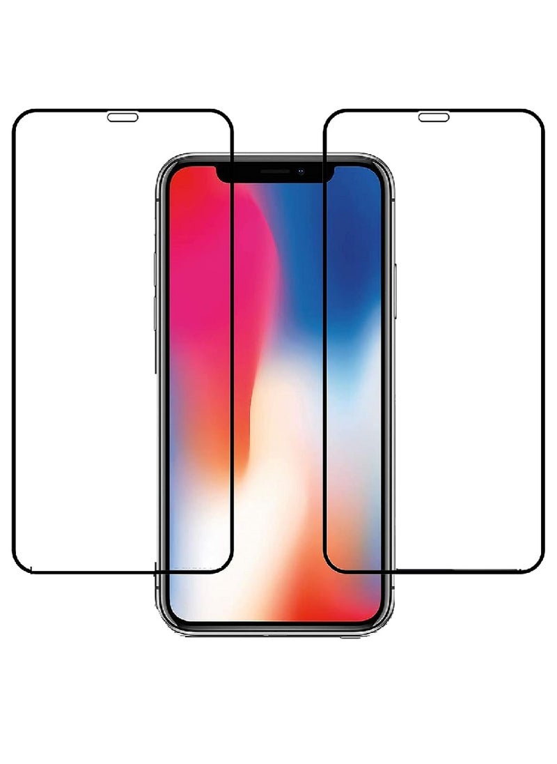 Super 2 Pieces Tempered Glass Screen Protector 5D Designed For iPhone 11 Full Glue Edge to Edge Full Screen Coverage And Bubble Free - Image 1