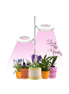 Generic Indoor Small Plant Light Full Spectrum LED Plant Light Desktop Mini Plant Light Height Adjustable Plant Light with IPL & Sunlight in Single & Double Lamp Holder  - Image 1