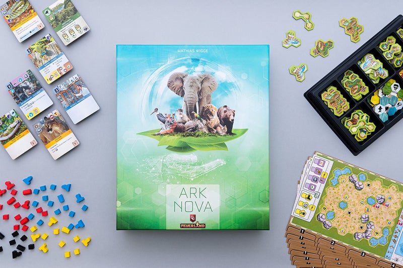 Capstone Games Ark Nova Card Drafting, Hand Management Strategy Board Game, 1-4 Players, 90 to 150 Minute Play - Image 2