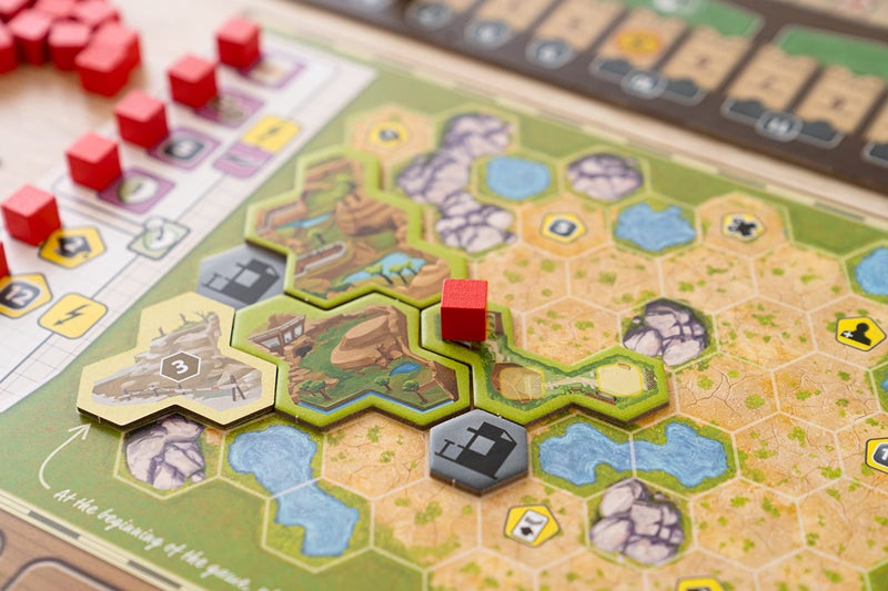 Capstone Games Ark Nova Card Drafting, Hand Management Strategy Board Game, 1-4 Players, 90 to 150 Minute Play - Image 3