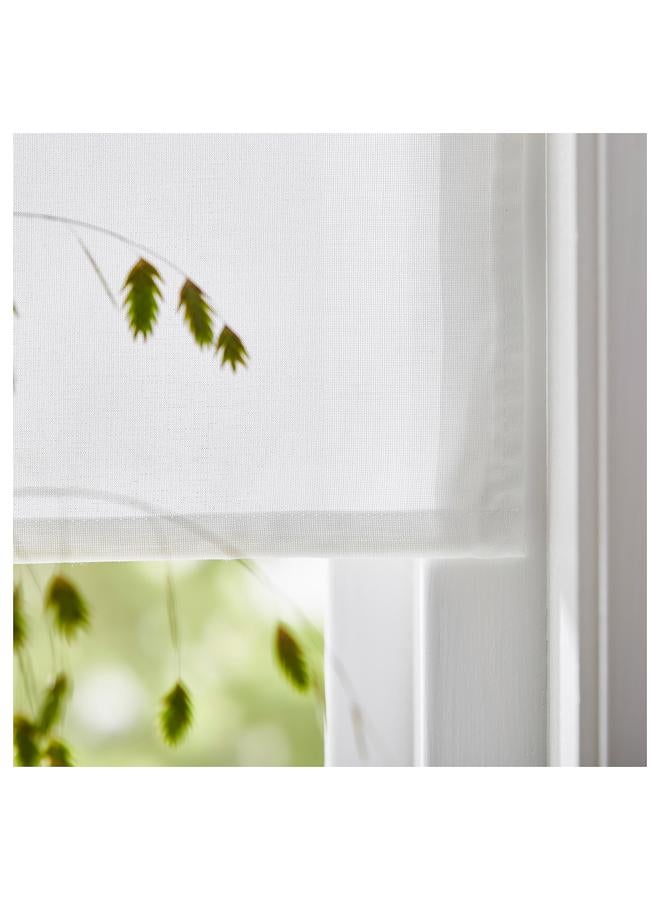 Zaboon Roman blind, white, 140x160 cm - Image 5