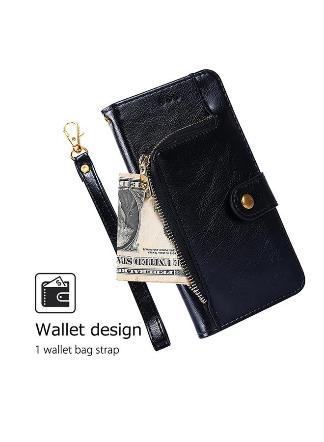 S-TOP Case For Infinix Zero 40 4G Zipper Bag Leather Phone Case - Image 5