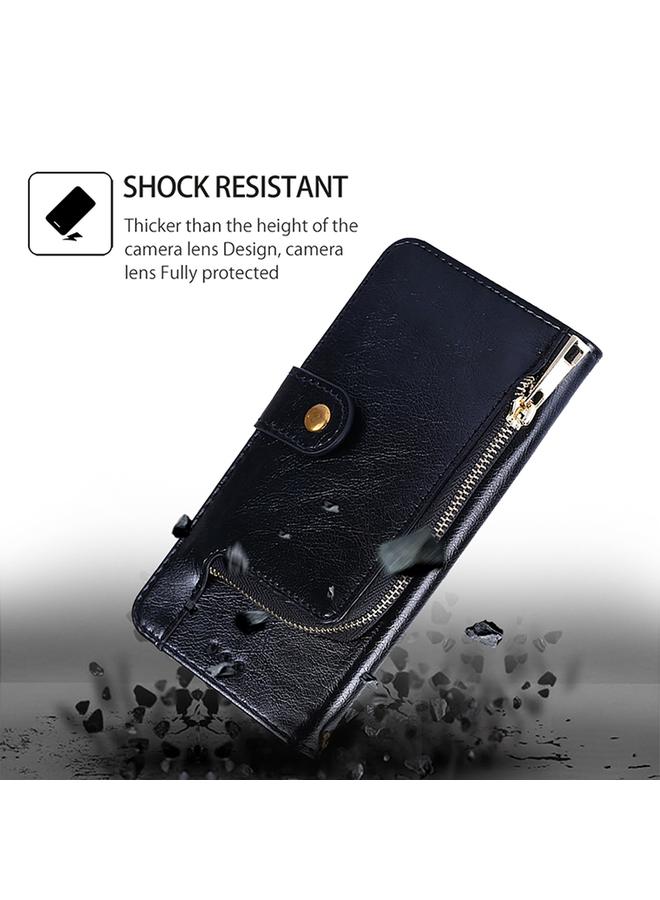 S-TOP Case For Infinix Zero 40 4G Zipper Bag Leather Phone Case - Image 4