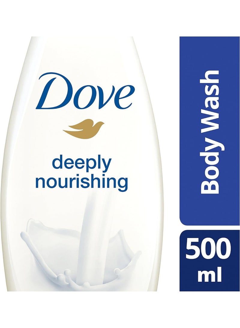 Dove Body Wash Deeply Nourishing, 500ml - Image 4
