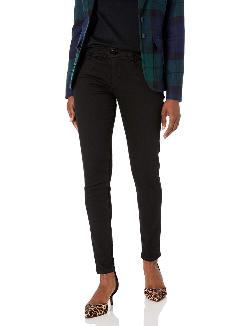 Democracy womens Petite "Ab"solution Jegging Jeans, Black, 16 Petite US - Image 5