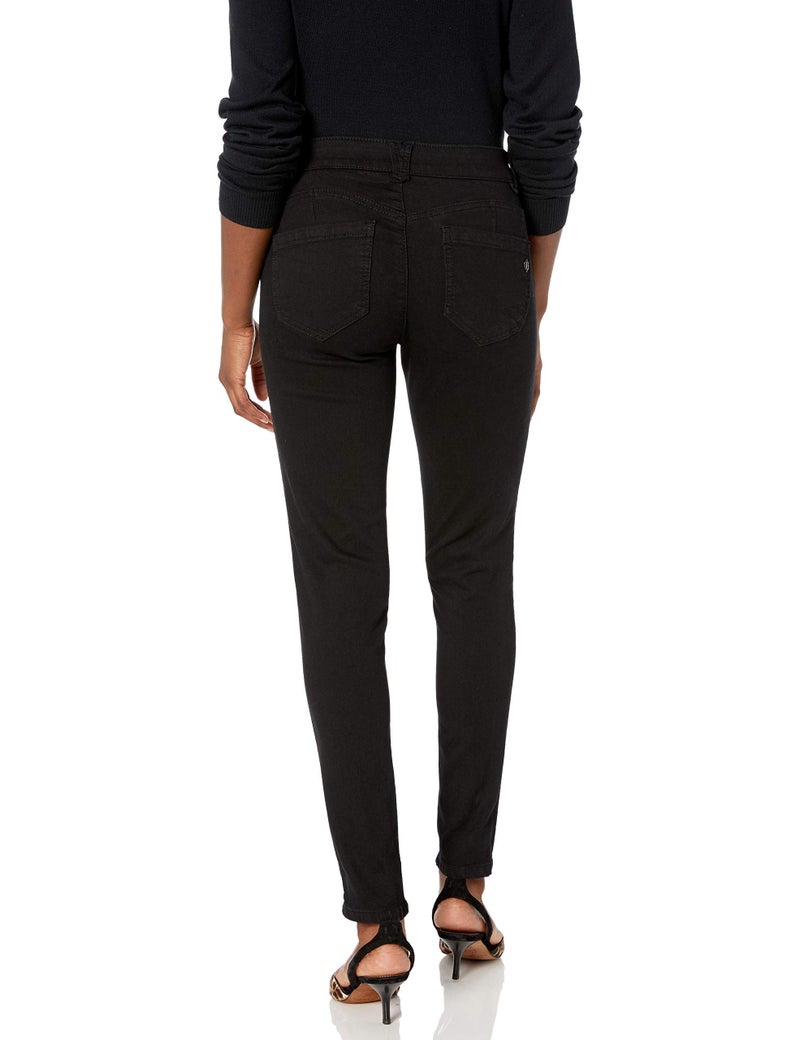 Democracy womens Petite "Ab"solution Jegging Jeans, Black, 16 Petite US - Image 4