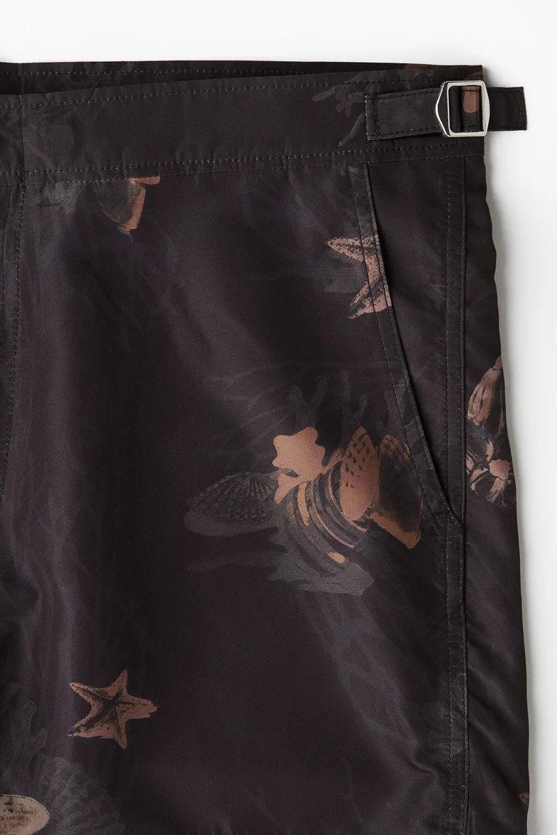 H&M  Patterned swim shorts for Men | Best Price UAE