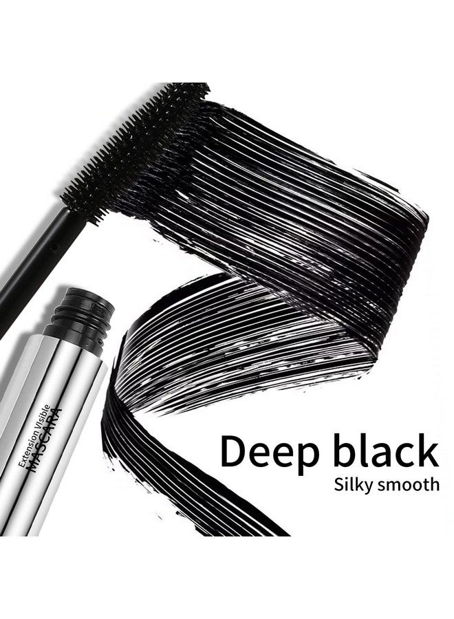 Boobeen Black Mascara Volume and Length, Voluminous & Lengthening Lash Mascara Waterproof, Longer & Curlier Thicker Eyelashes, No Smudging - Image 4