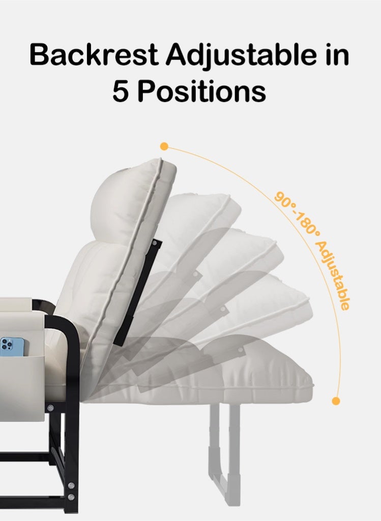 شو وو كراسي مكتب منزلية للاسترخاء مع مسند للقدمين، كرسي اجتماعات، كرسي مكتب، كراسي مميزة، كرسي بذراعين، كرسي تدريب، كراسي مكتب، كرسي دراسة وقراءة للشرفة، غرفة النوم - Image 4