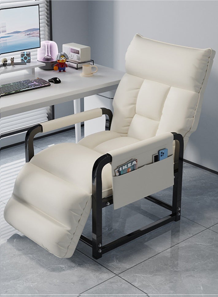 شو وو كراسي مكتب منزلية للاسترخاء مع مسند للقدمين، كرسي اجتماعات، كرسي مكتب، كراسي مميزة، كرسي بذراعين، كرسي تدريب، كراسي مكتب، كرسي دراسة وقراءة للشرفة، غرفة النوم - Image 5