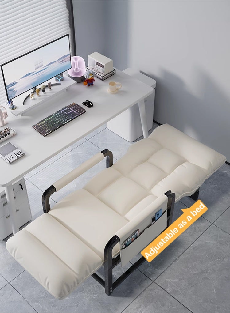 شو وو كراسي مكتب منزلية للاسترخاء مع مسند للقدمين، كرسي اجتماعات، كرسي مكتب، كراسي مميزة، كرسي بذراعين، كرسي تدريب، كراسي مكتب، كرسي دراسة وقراءة للشرفة، غرفة النوم - Image 3