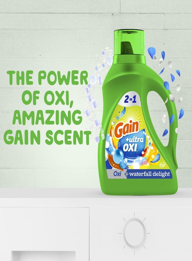 Gain Ultra Oxi Liquid Laundry Detergent, Waterfall Delight, 134 Loads - Image 4