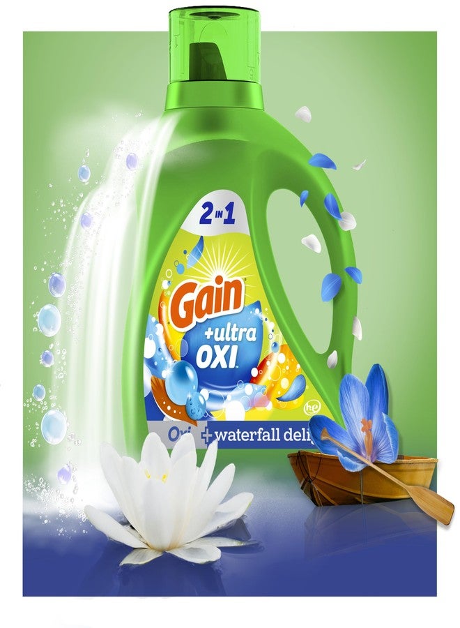 Gain Ultra Oxi Liquid Laundry Detergent, Waterfall Delight, 134 Loads - Image 5