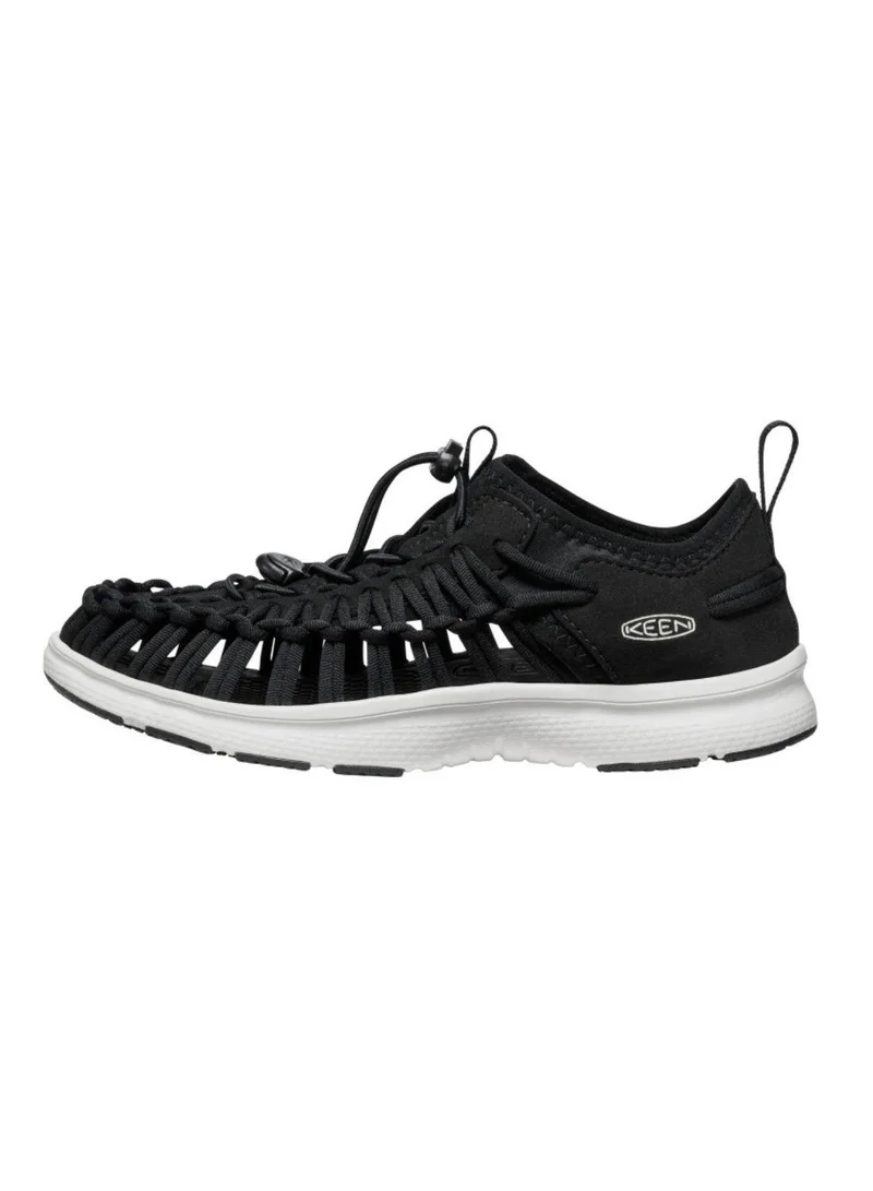 Keen MENS UNEEK O3 FLAT SANDALS BLACK/STAR WHITE