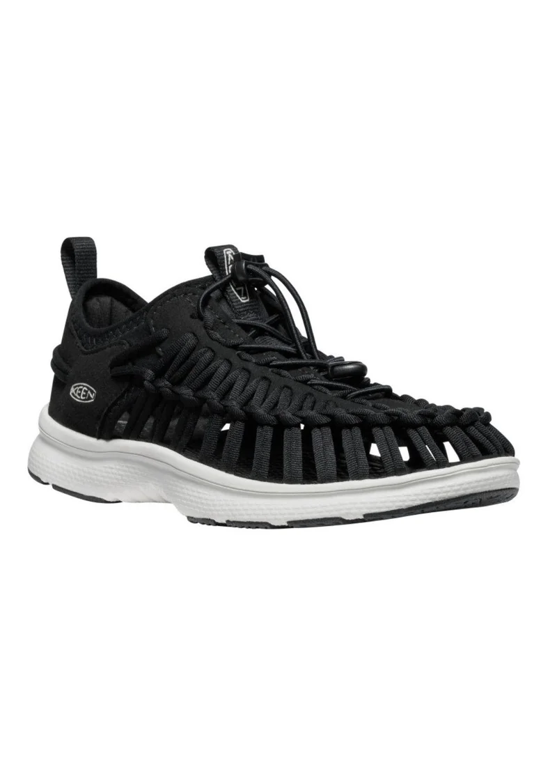 Keen MENS UNEEK O3 FLAT SANDALS BLACK/STAR WHITE