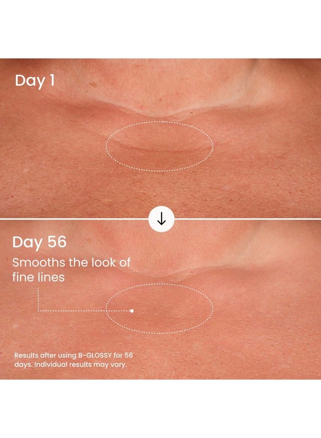 Maelys B-GLOSSY Smoothing Body Serum - Hyaluronic Acid Serum for Body - Hydrating Wrinkle Serum with Peptides & Shea Butter - Image 4