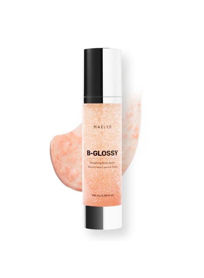 Maelys B-GLOSSY Smoothing Body Serum - Hyaluronic Acid Serum for Body - Hydrating Wrinkle Serum with Peptides & Shea Butter - Image 1