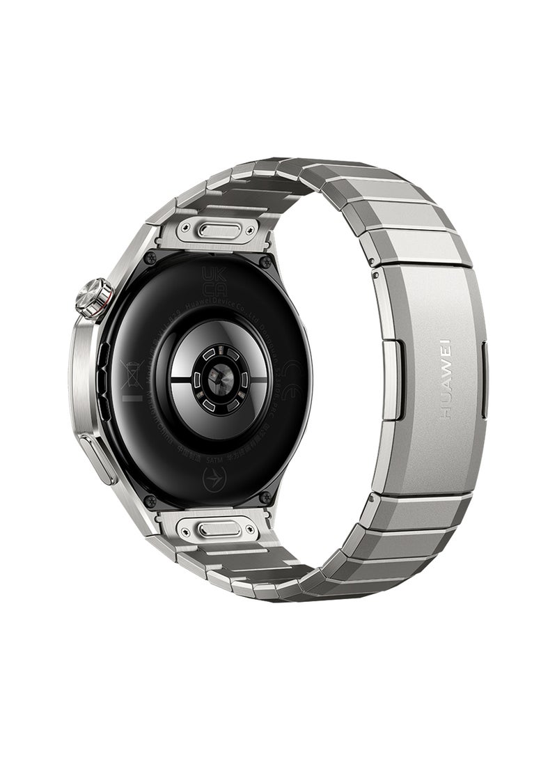 HUAWEI Watch GT 5 Pro 46mm Smartwatch, Sharp-Edged Design Watch, up to 14 Days Battery Life, Pro-level Sports, Health Tracking, Compatible with iOS and Android, Titanium - Image 4