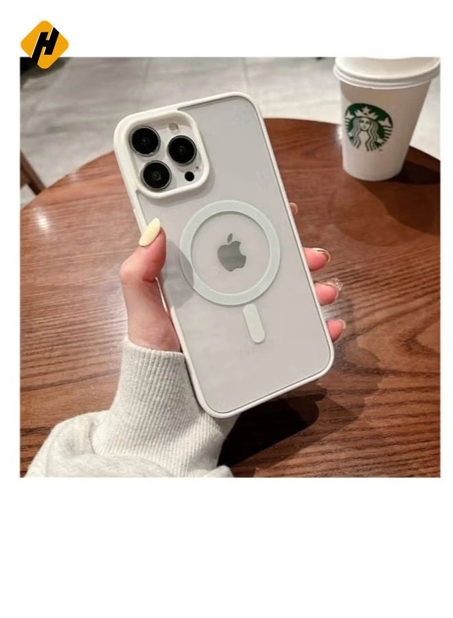 iPhone 12 Pro with MagSafe and Anti-Yellowing Coating Slim Fit Lightweight Cover Supports Mag Safe Accessories  - Image 1