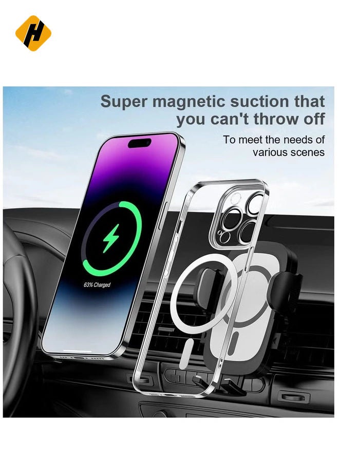 iPhone 12 Pro with MagSafe and Anti-Yellowing Coating Slim Fit Lightweight Cover Supports Mag Safe Accessories  - Image 3