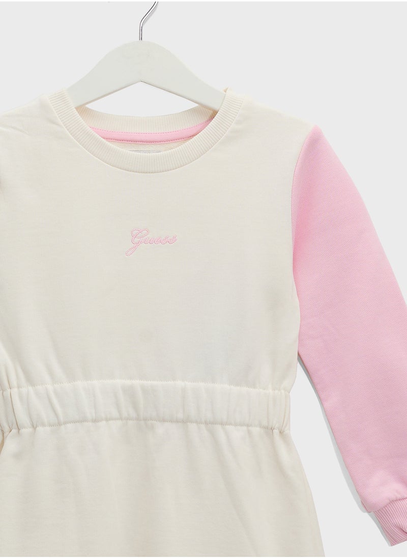 GUESS Kids Ls Active Dress  - Image 3