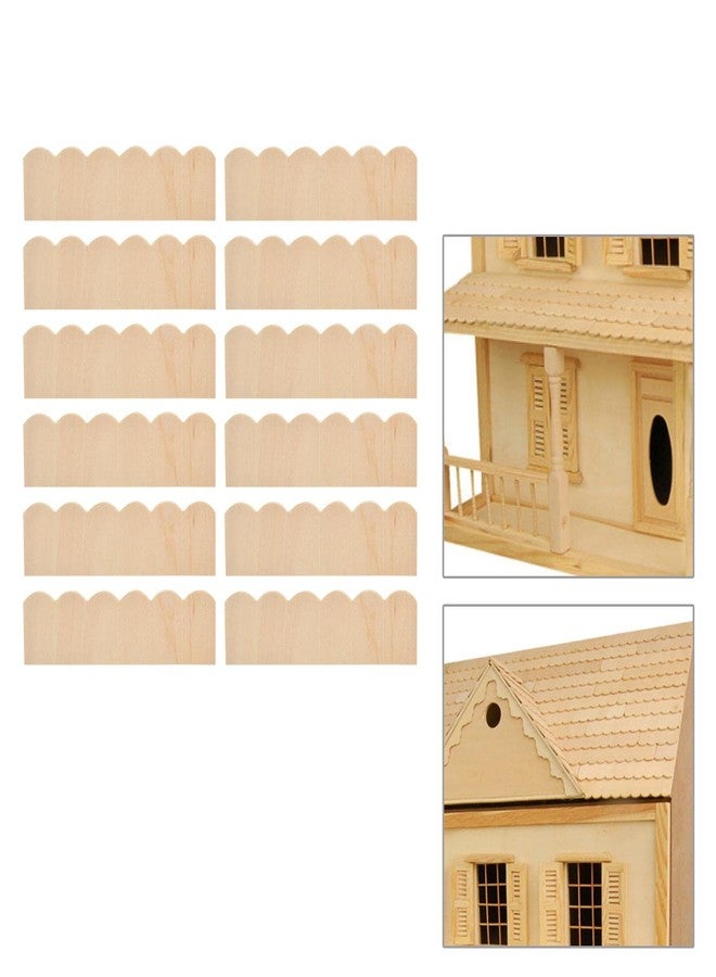 Entatial 12 Scale Classic Wooden Dollhouse Roof Shingle - Image 3