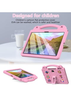 VKL Kids Case Compatible with Honor Pad 9 12.1 inch 2024, Heavy Duty EVA Foam Shockproof Cover Kids Proof Case with Stand For Honor Pad 9 (Pink)  - Image 4
