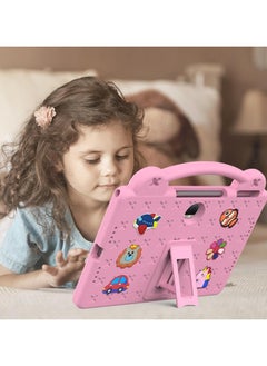 VKL Kids Case Compatible with Honor Pad 9 12.1 inch 2024, Heavy Duty EVA Foam Shockproof Cover Kids Proof Case with Stand For Honor Pad 9 (Pink)  - Image 2